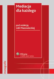 Okładka książki Mediacja dla każdego