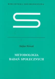 Okładka książki Metodologia badań społecznych
