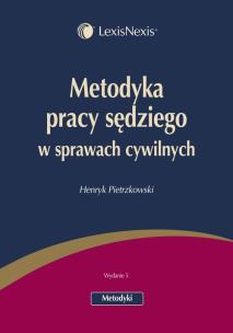 Okładka książki Metodyka pracy sędziego w sprawach cywilnych