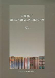 Opakowanie Między oryginałem a przekładem XV