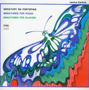 Okładka książki Miniatury na fortepian op.5