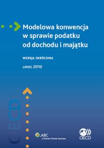 Opakowanie Modelowa konwencja w sprawie podatku od dochodu i majątku