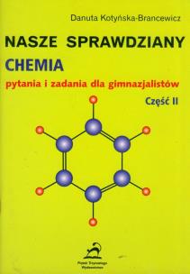 Okładka książki Nasze sprawdziany - chemia