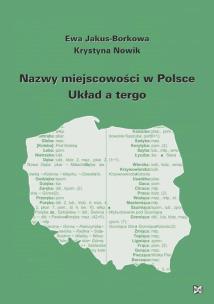 Okładka książki Nazwy miejscowości w Polsce. Układ a tergo NOWIK