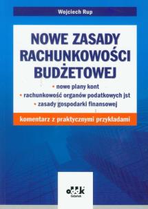 Okładka książki Nowe zasady rachunkowości budżetowej