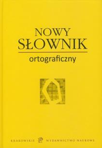 Okładka książki Nowy słownik ortograficzny