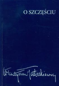 Okładka książki O szczęściu