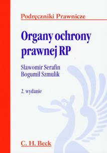 Okładka książki Organy ochrony prawnej RP