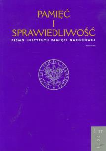 Opakowanie Pamięć i sprawiedliwość 1/17/2011