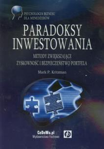 Okładka książki Paradoksy inwestowania