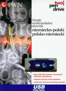 Opakowanie PenDrive Wielki multimedialny słownik niemiecko-polski polsko-niemiecki