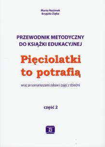 Okładka książki Pięciolatki to potrafią część 2 Przewodnik metodyczny