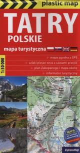 Okładka książki Plastic map Tatry 1:30 000