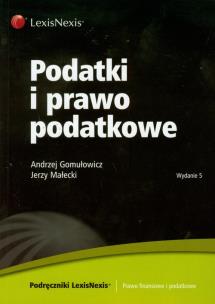 Okładka książki Podatki i prawo podatkowe