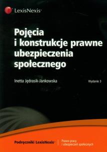 Okładka książki Pojęcia i konstrukcje prawne ubezpieczenia społecznego