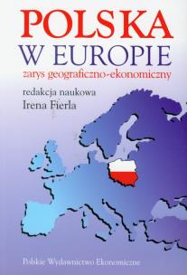 Okładka książki Polska w Europie zarys geograficzno-ekonomiczny