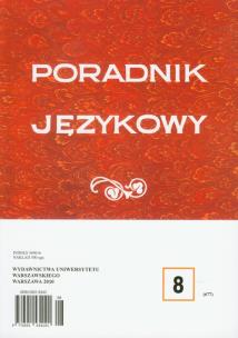 Opakowanie Poradnik językowy 8/2010