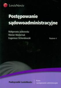 Okładka książki Postepowanie sądowoadministracyjne