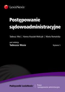 Okładka książki Postępowanie sądowoadministracyjne