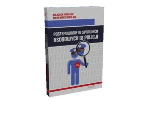 Okładka książki Postępowanie w sprawach osobowych w policji