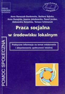 Okładka książki Praca socjalna w środowisku lokalnym