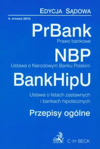 Opakowanie Prawo bankoweUstawa o Narodowym Banku Polskim Ustawa o listach zastawnych i bankach hipotecznych