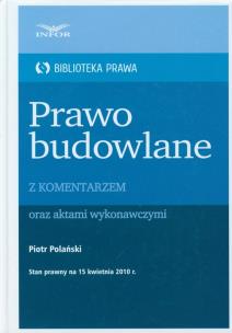 Okładka książki Prawo budowlane z komentarzem Biblioteka Prawa