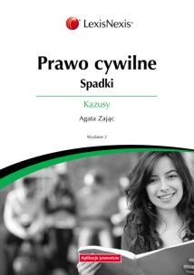 Okładka książki Prawo cywilne Spadki Kazusy