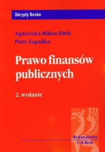 Okładka książki Prawo finansów publicznych