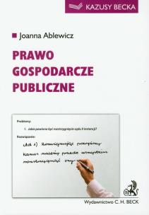 Okładka książki Prawo gospodarcze publiczne