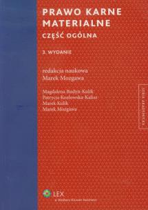 Okładka książki Prawo karne materialne