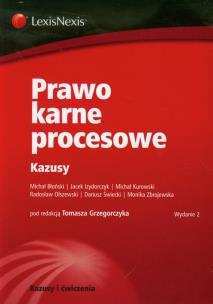 Okładka książki Prawo karne procesowe Kazusy