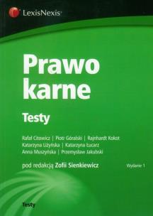 Opakowanie Prawo karne Testy