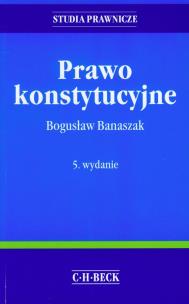 Okładka książki Prawo konstytucyjne
