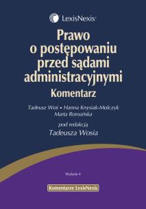 Okładka książki Prawo o postępowaniu przed sądami administracyjnymi Komentarz