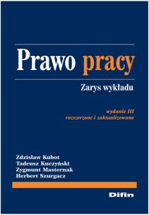 Okładka książki Prawo pracy