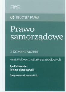 Okładka książki Prawo samorządowe  Biblioteka Prawa