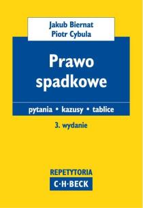 Okładka książki Prawo spadkowe Pytania kazusy tablice