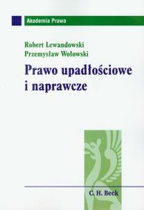 Okładka książki Prawo upadłościowe i naprawcze