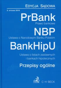 Okładka książki PrBank, NBP, BankHipU wyd. 5. Edycja Sądowa