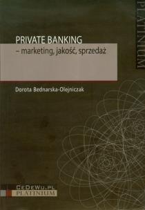 Okładka książki Private Banking marketing jakość sprzedaż