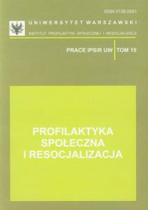 Opakowanie Profilaktyka społeczna i resocjalizacja tom 15
