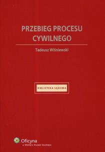 Okładka książki Przebieg procesu cywilnego
