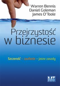 Okładka książki Przejrzystość w biznesie