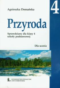 Okładka książki Przyroda 4 Sprawdziany
