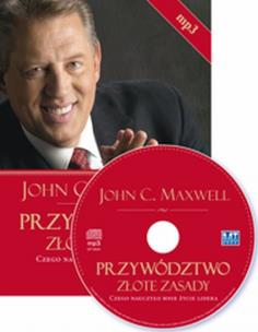 Przywództwo. Złote zasady. Audiobook. Autor: John C. Maxwell. Multiszop.pl Okładka książki Przywództwo. Złote zasady. Audiobook