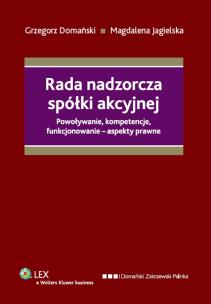 Okładka książki Rada nadzorcza spółki akcyjnej