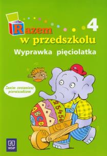 Okładka książki Razem w przedszkolu Wyprawka 4 WSIP