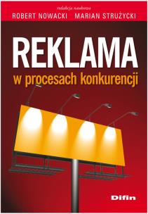 Okładka książki Reklama w procesach konkurencji
