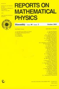 Opakowanie Reports on Mathematical Physics 66/2 Kraj